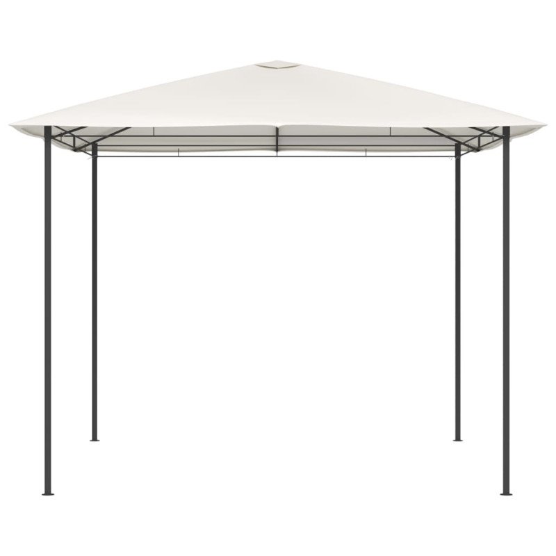 vidaXL Altánok 3x3x2,6 m krémový 160 g/m²
