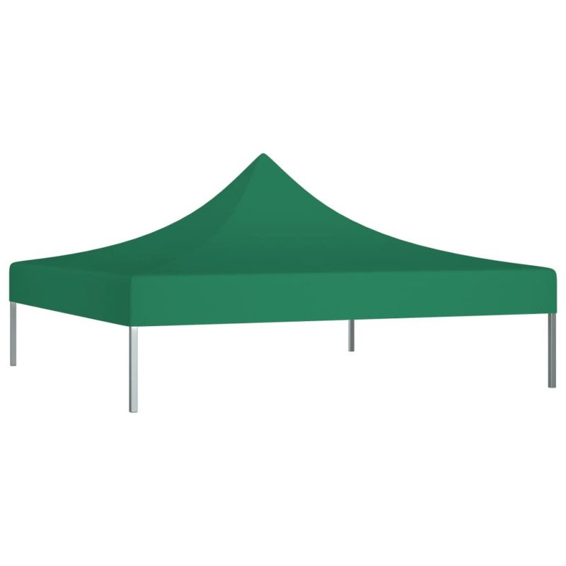 vidaXL Strecha na párty stan 3x3 m, zelená 270 g/m²