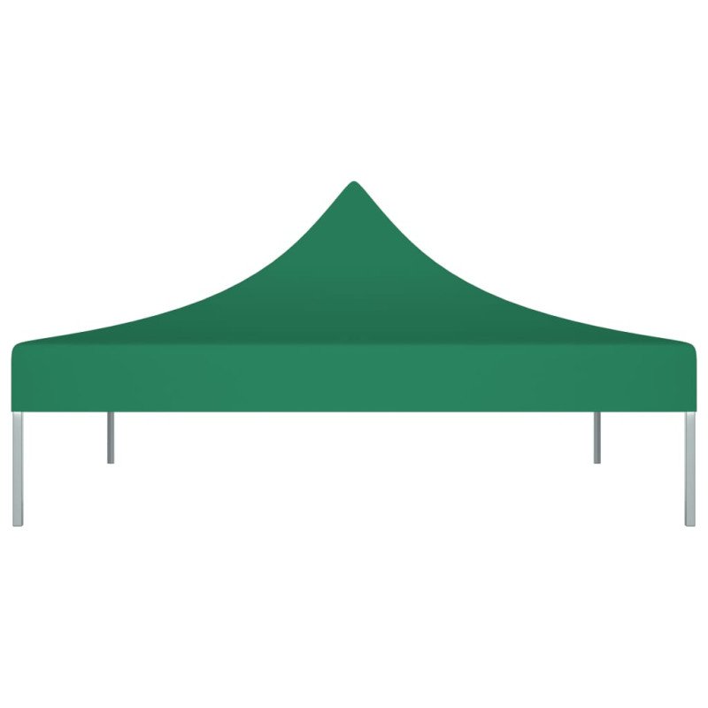 vidaXL Strecha na párty stan 3x3 m, zelená 270 g/m²