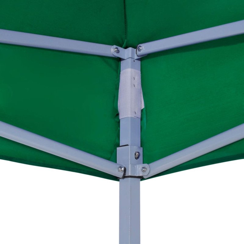 vidaXL Strecha na párty stan 3x3 m, zelená 270 g/m²