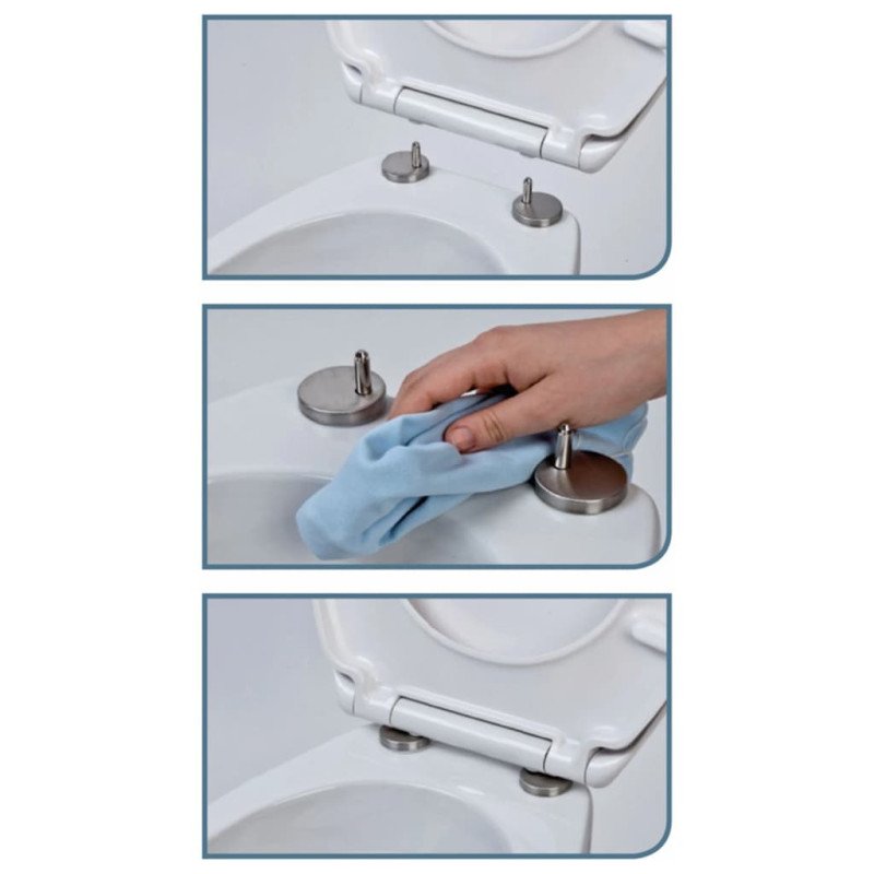 SCHÜTTE WC sedadlo s pomalým zatváraním WOOD HEART potlač duroplast