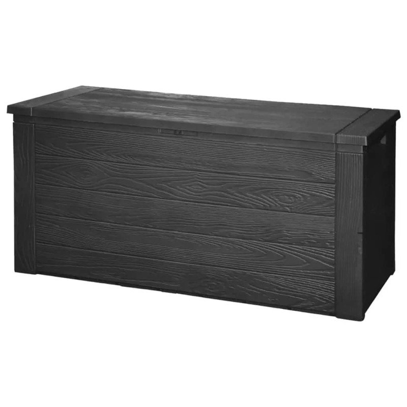 ProGarden Záhradný úložný box 300 l, tmavosivý