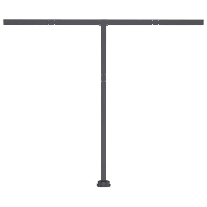 vidaXL Samostatne stojaca automatická markíza 300x250 cm modro-biela