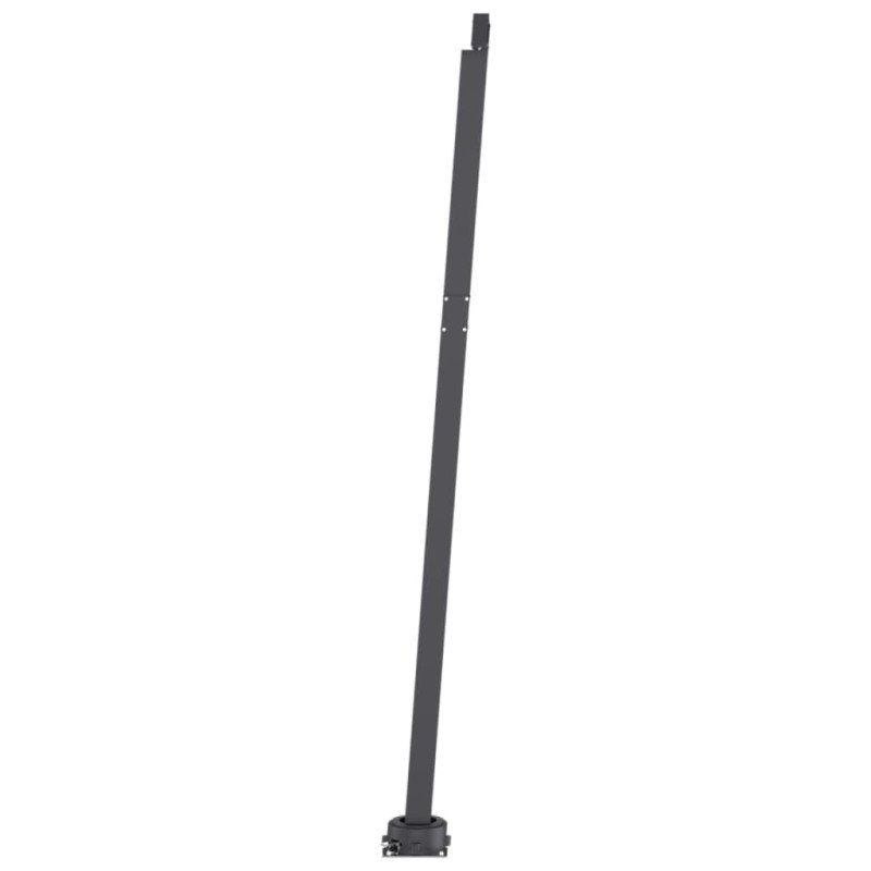 vidaXL Samostatne stojaca automatická markíza 300x250 cm modro-biela