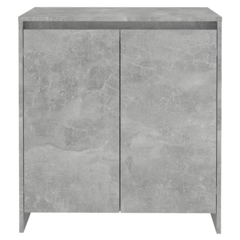 vidaXL Komoda betónovo sivá 70x41x75 cm spracované drevo