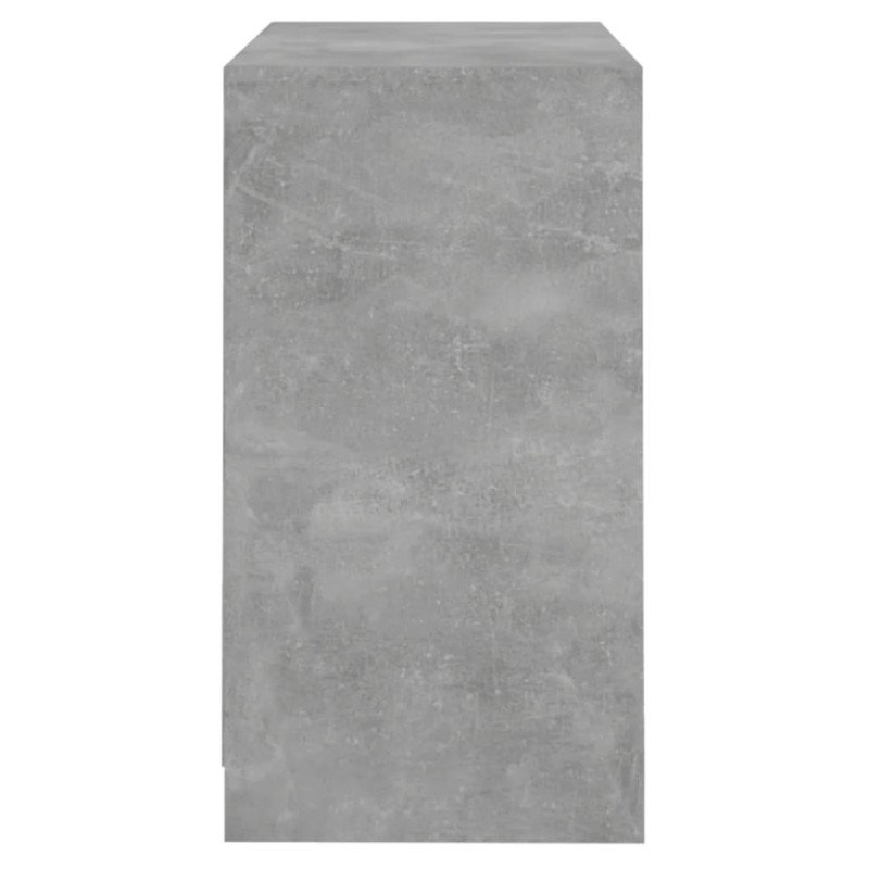 vidaXL Komoda betónovo sivá 70x41x75 cm spracované drevo