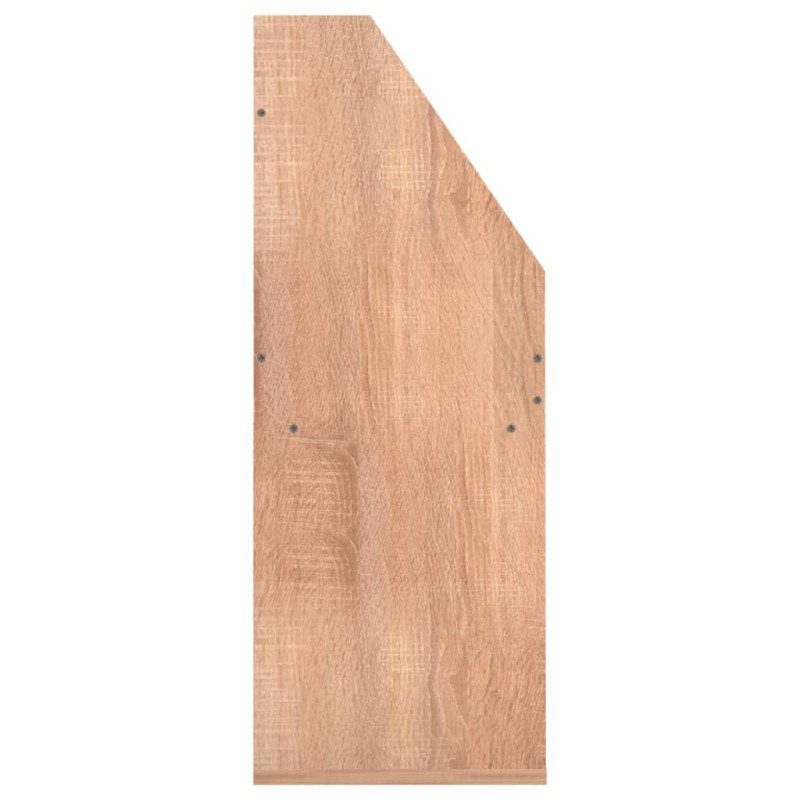 vidaXL Stojan na detské časopisy dub sonoma 71x30x78,5 cm drevotrieska