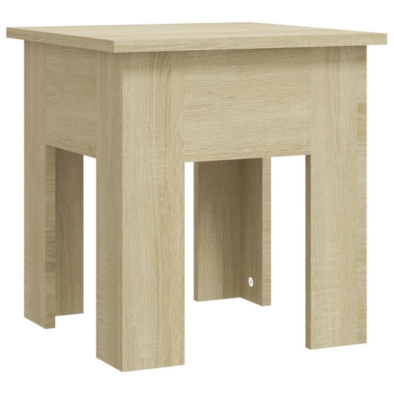 vidaXL Konferenčný stolík vo farbe dubu sonoma 40x40x42 cm drevotrieska 