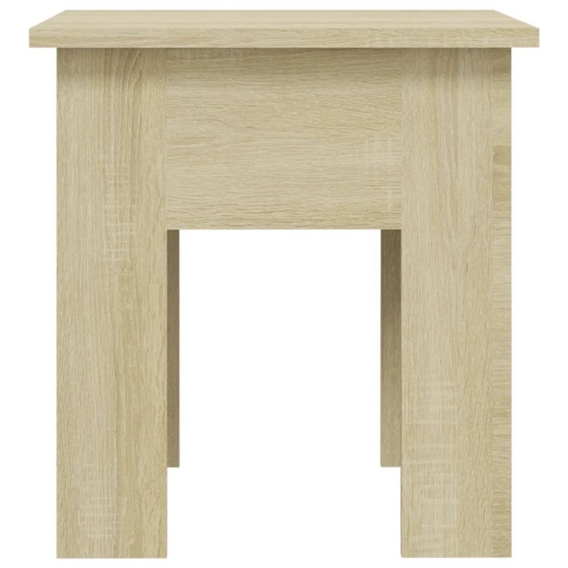 vidaXL Konferenčný stolík vo farbe dubu sonoma 40x40x42 cm drevotrieska 