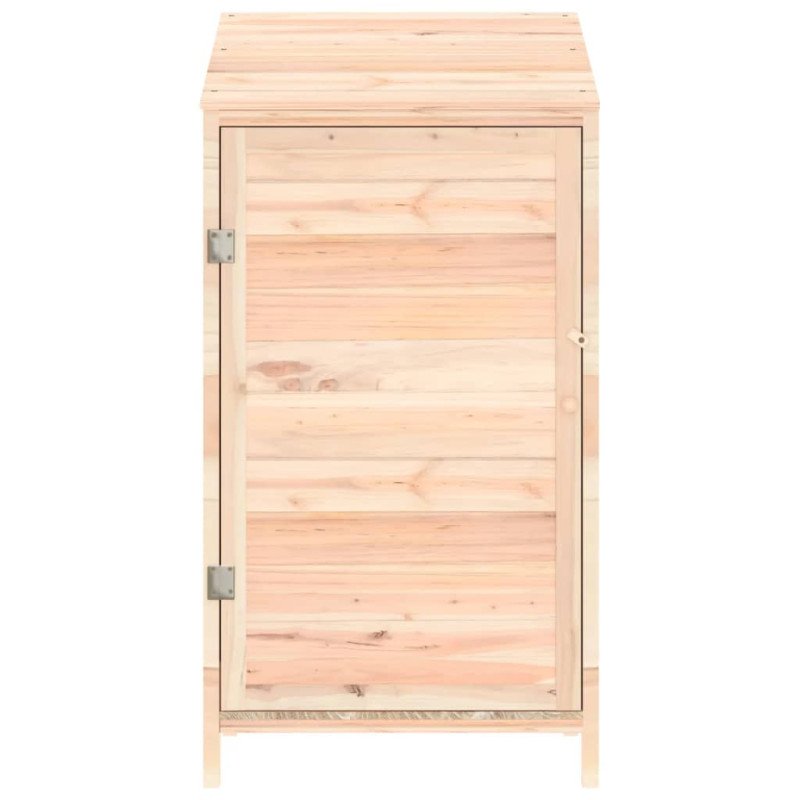vidaXL Záhradná kôlňa 55x52x112 cm masívne jedľové drevo