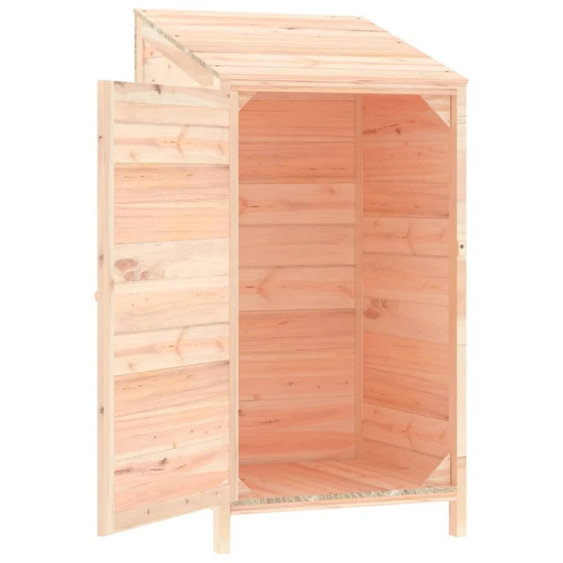 vidaXL Záhradná kôlňa 55x52x112 cm masívne jedľové drevo