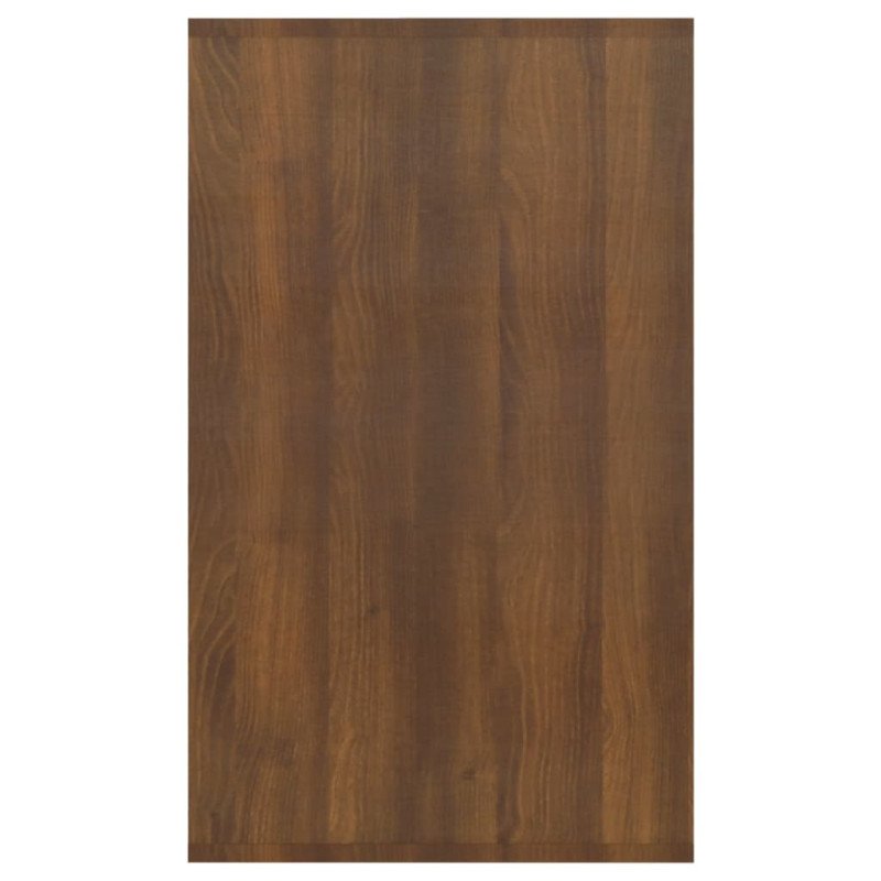 vidaXL Komoda s 3 zásuvkami hnedý dub 120x41x75 cm drevotrieska