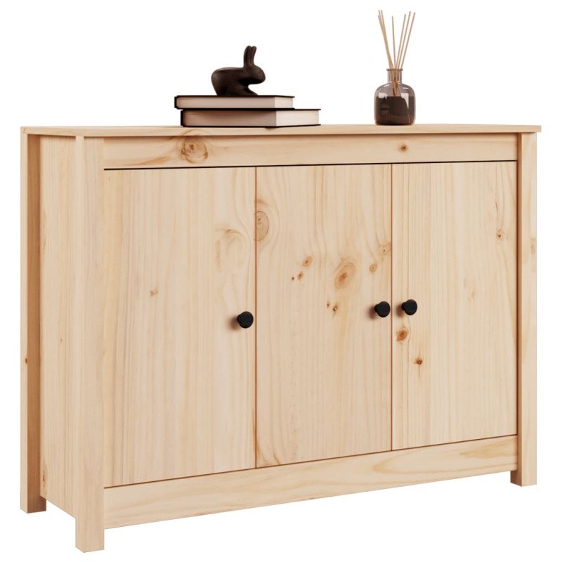 vidaXL Komoda 100x35x74 cm borovicový masív