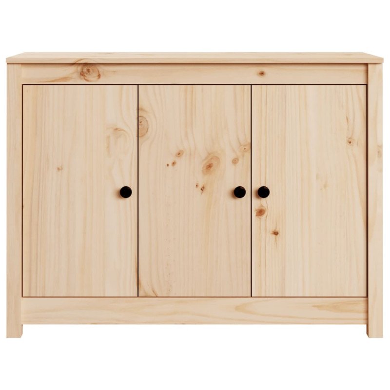 vidaXL Komoda 100x35x74 cm borovicový masív