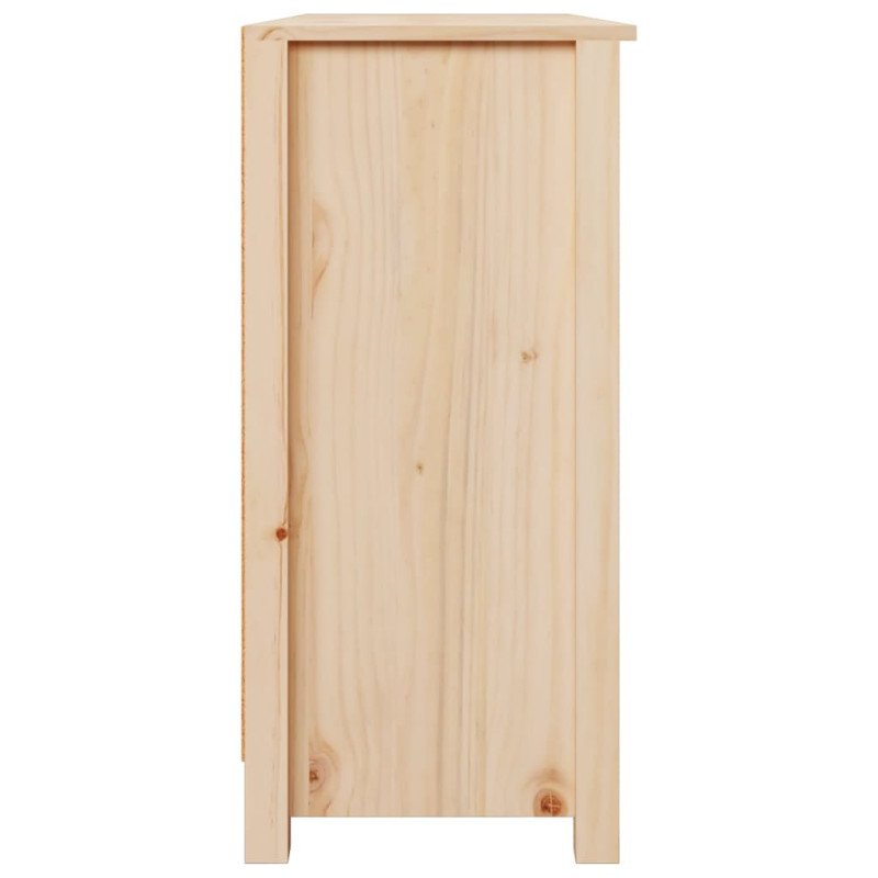 vidaXL Komoda 100x35x74 cm borovicový masív