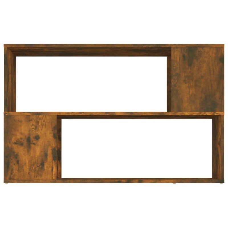 vidaXL Knižnica hnedý dub 100x24x63 cm spracované drevo