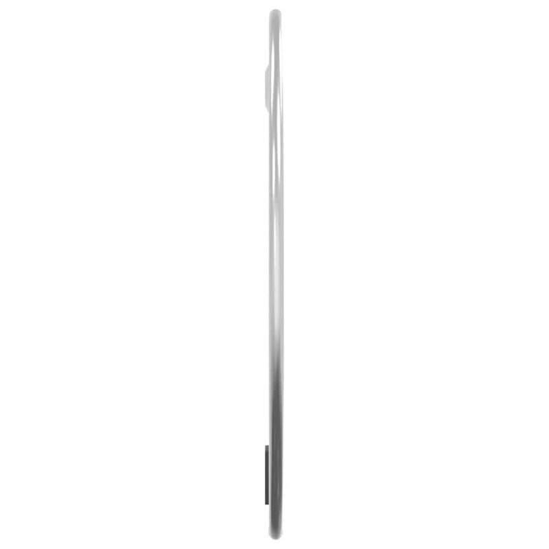 vidaXL Nástenné zrkadlo strieborné Ø 30 cm okrúhle