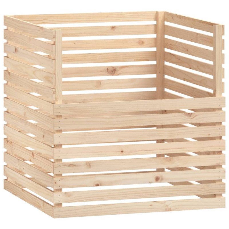 vidaXL Kompostér 100x100x102 cm masívne borovicové drevo