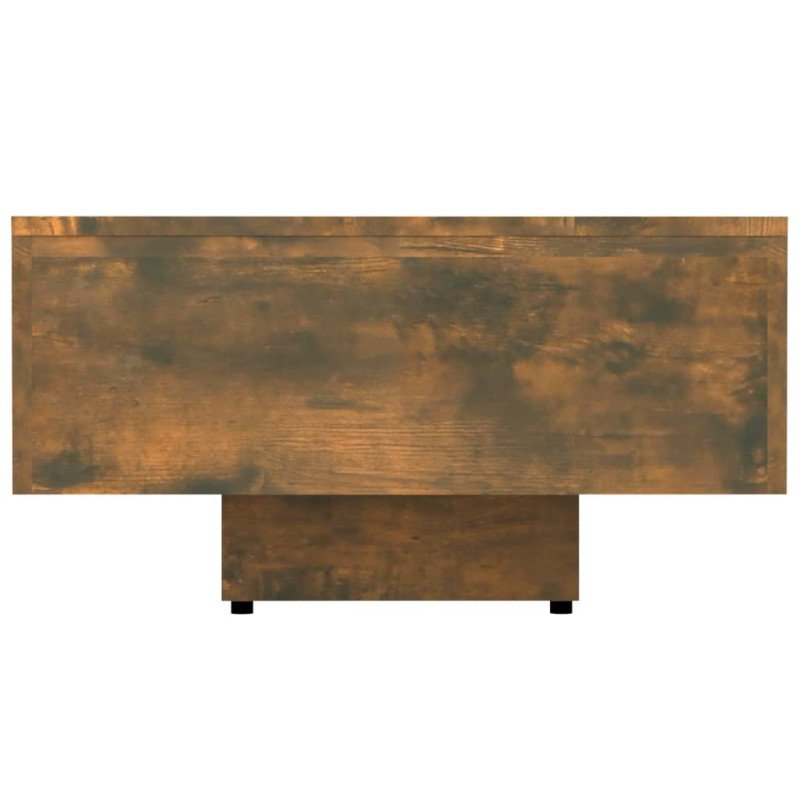 vidaXL Konferenčný stolík dymový dub 115x60x31 cm spracované drevo