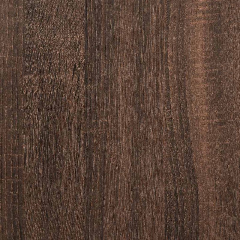 vidaXL CD skrinky 2 ks hnedý dub 21x16x93,5 cm spracované drevo