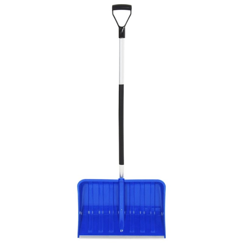 vidaXL Lopata na sneh modrá 145 cm hliník