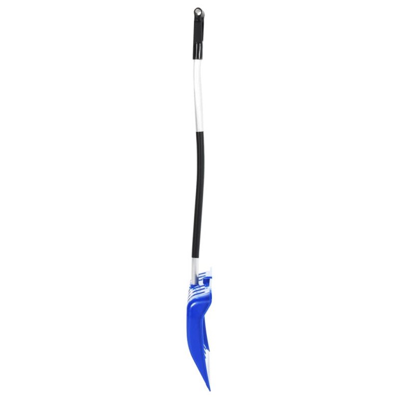 vidaXL Lopata na sneh modrá 145 cm hliník
