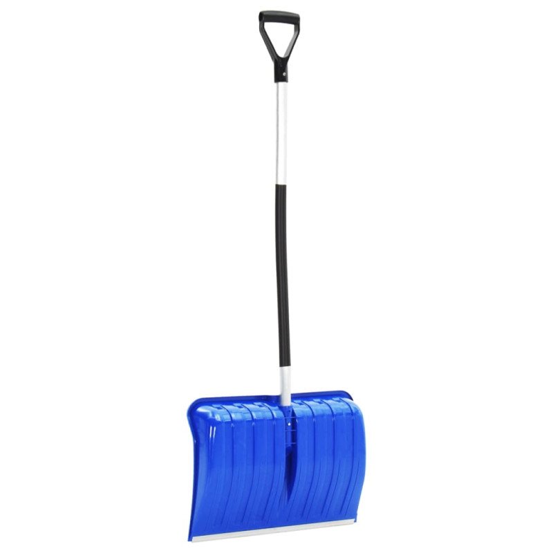 vidaXL Lopata na sneh modrá 145 cm hliník