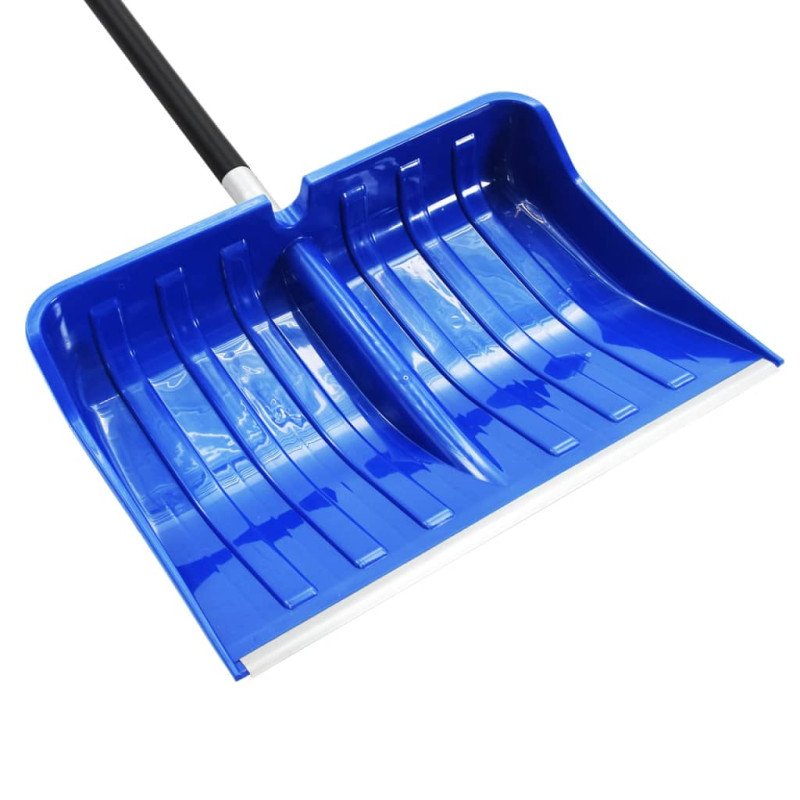 vidaXL Lopata na sneh modrá 145 cm hliník
