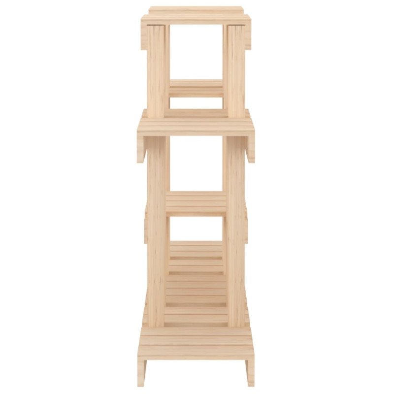 vidaXL Stojan na rastliny 104,5x25x77,5 cm masívna borovica