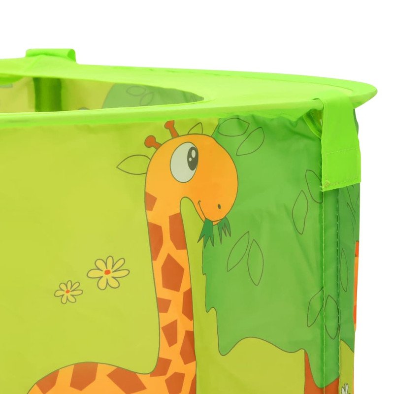 vidaXL Bazén na loptičky s 300 loptičkami pre deti 75x75x32 cm