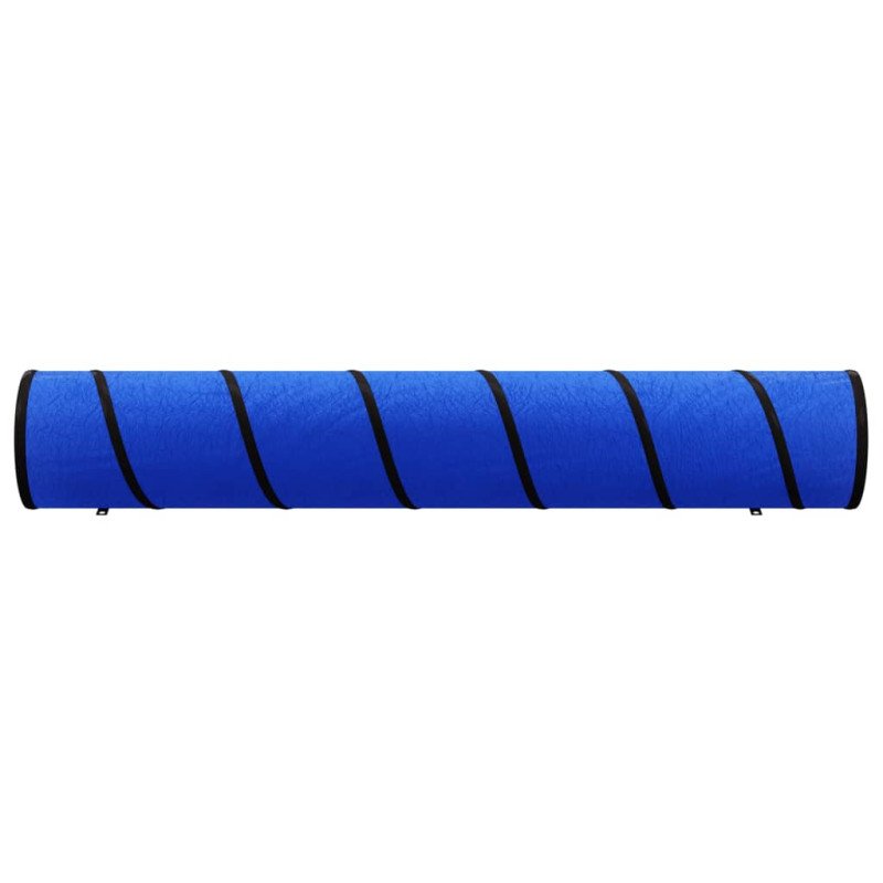vidaXL Tunel pre psa modrý Ø 50x300cm polyester