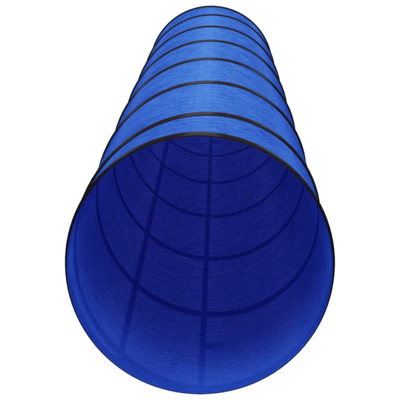 vidaXL Tunel pre psa modrý Ø 50x300cm polyester