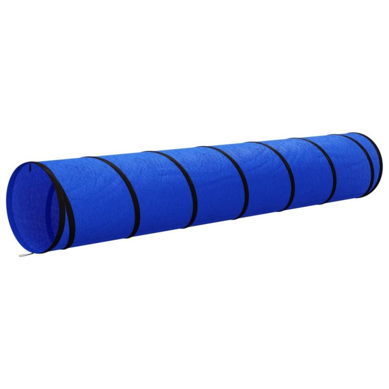 vidaXL Tunel pre psa modrý Ø 50x300cm polyester