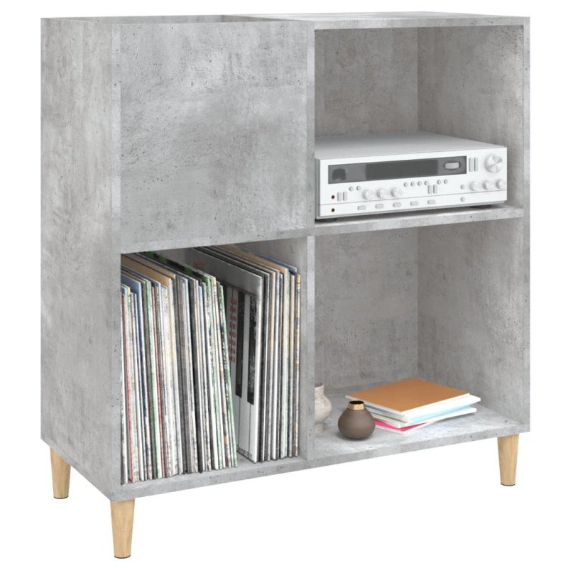 vidaXL Skrinka na platne betónovosivá 84,5x38x89 cm kompozitné drevo