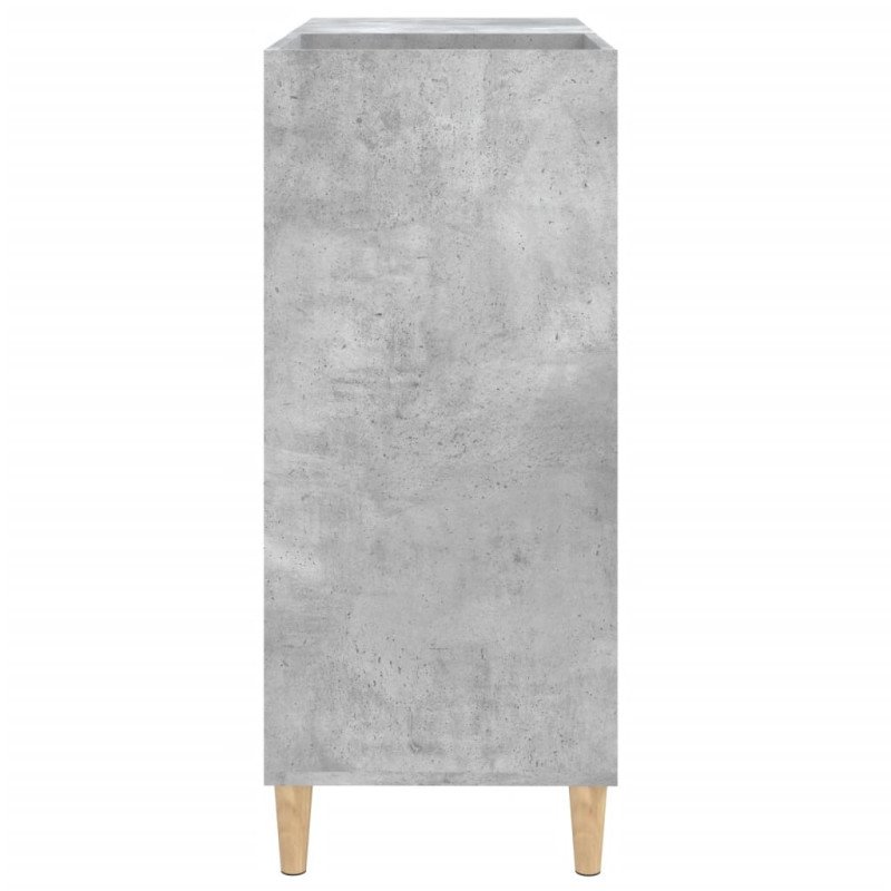 vidaXL Skrinka na platne betónovosivá 84,5x38x89 cm kompozitné drevo