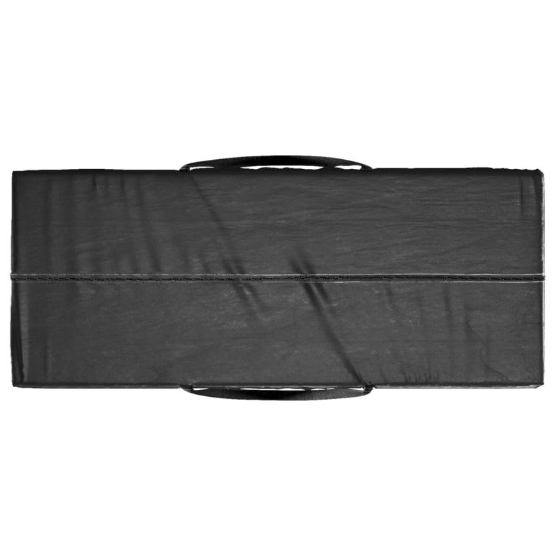 vidaXL Tašky na záhradné vankúše 2 ks čierne 135x40x55 cm polyetylén
