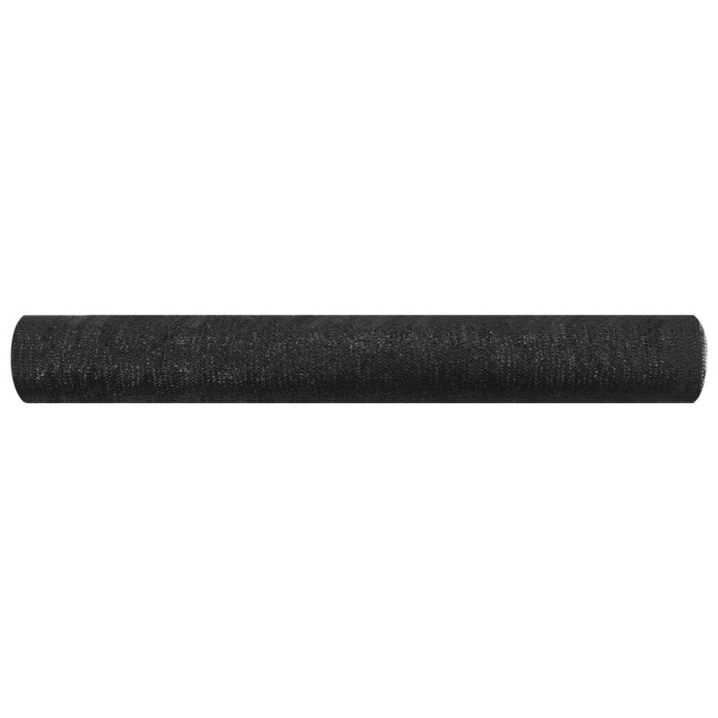 vidaXL Tieniaca sieť čierna 1,2x10 m HDPE 75 g/m² 