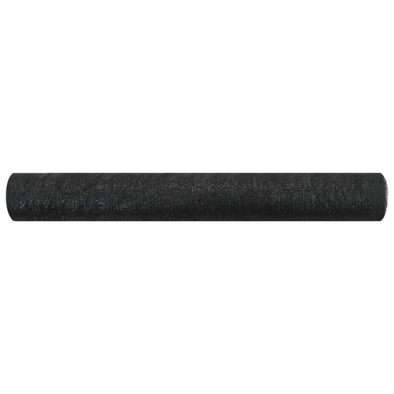 vidaXL Tieniaca sieť čierna 1x10 m HDPE 75 g/m² 
