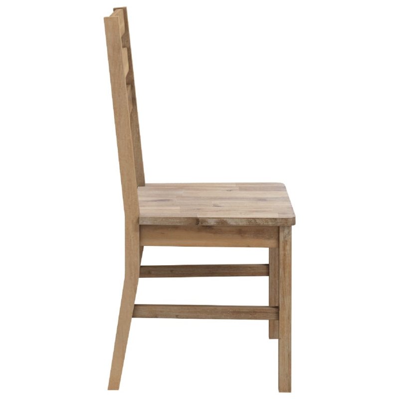 vidaXL Jedálenské stoličky 2 ks akáciový masív