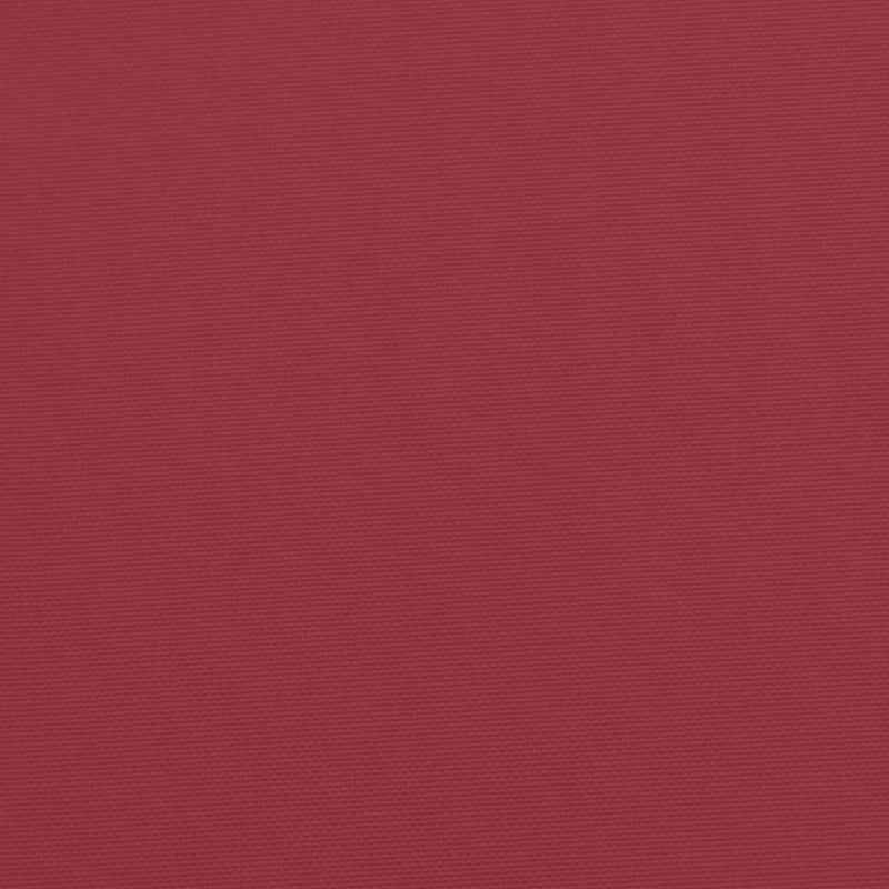 vidaXL Podložka na ležadlo, vínovo červená 200x50x3cm, oxfordská látka