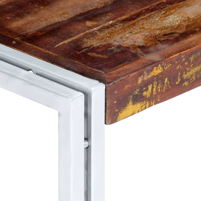 vidaXL Konferenčný stolík 120x60x35 cm, recyklovaný masív  
