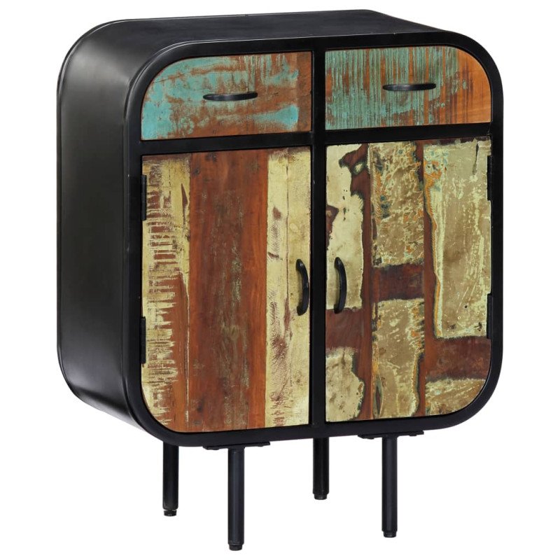 vidaXL Komoda 60x30x75 cm, recyklovaný masív