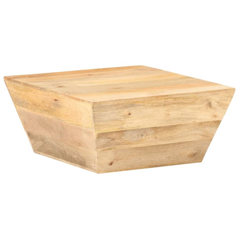 vidaXL Konferenčný stolík v tvare V 66x66x30 cm, mangový masív
