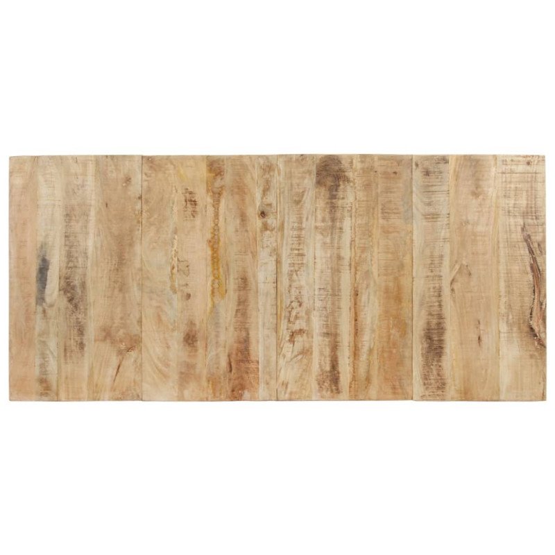 vidaXL Jedálenský stôl 200x90x76 cm surový mangovníkový masív