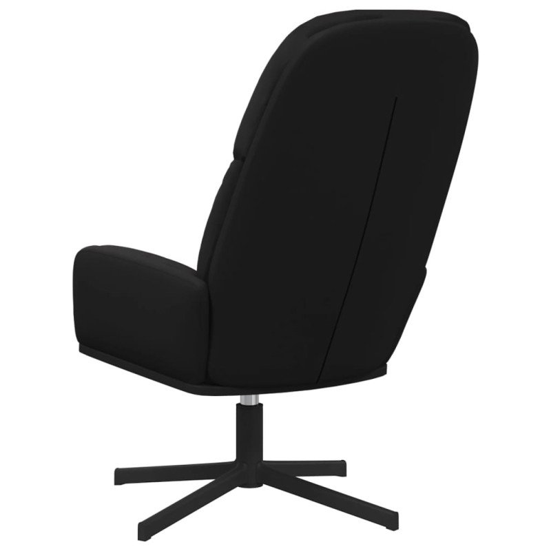 vidaXL Relaxačné kreslo čierne umelá koža