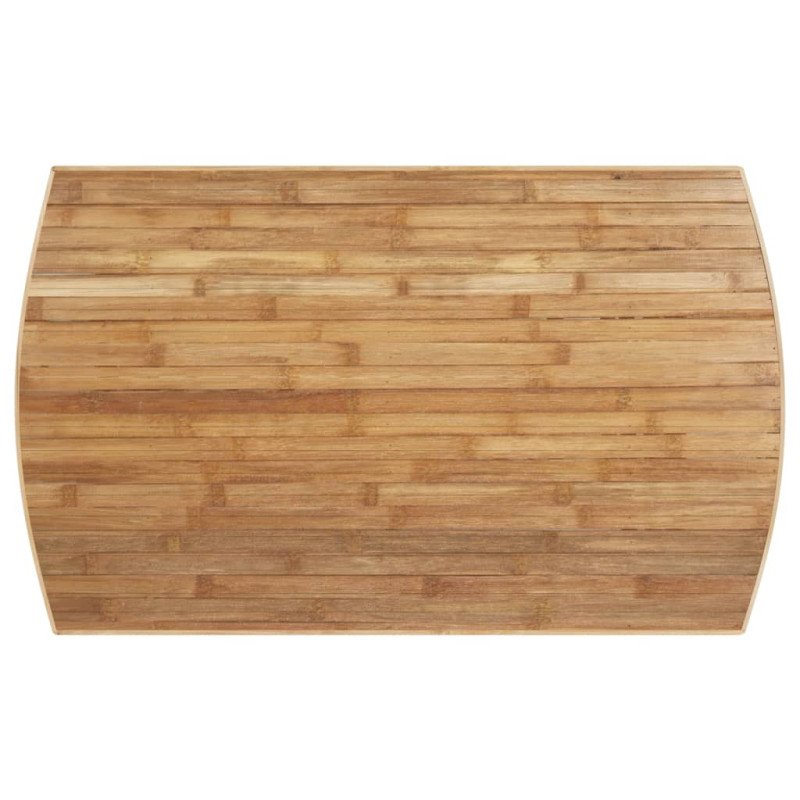 vidaXL Záhradný konferenčný stolík 90x55x37 cm bambus
