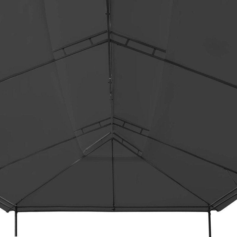 vidaXL Altánok antracitový 600x298x270 cm