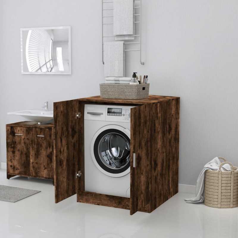 vidaXL Skrinka na práčku tmavý dub sonoma 71x71,5x91,5 cm