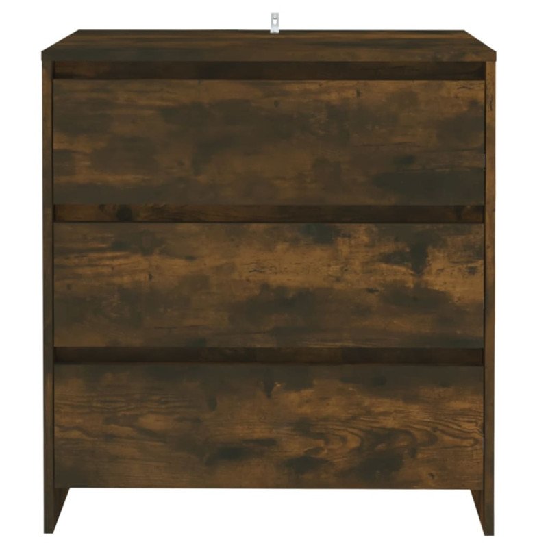 vidaXL Komoda dymový dub 70x41x75 cm drevotrieska
