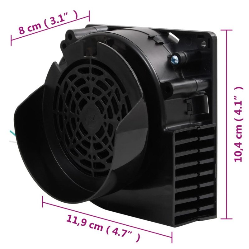 vidaXL LED svetelná reťaz s 90 LED a ventilátorom 900 cm